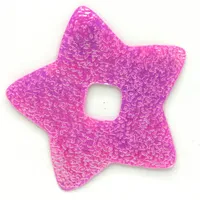 Clikits Icon Accent, Star 4 3/4 x 4 3/4 with Textured Surface