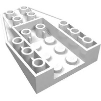 Wedge Sloped Inverted 6 x 4 with 2 Stud Connections