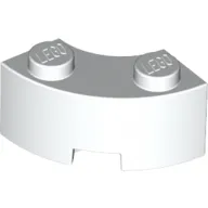 Brick Round Corner 2 x 2 Macaroni with Stud Notch and Reinforced Underside [New Style]