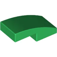 Brick Curved 2 x 1 No Studs [1/2 Bow]