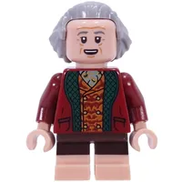 Bilbo Baggins, Light Bluish Grey Hair, Dark Red Vest