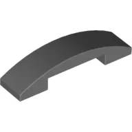 Brick Curved 4 x 1 Double, No Studs