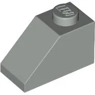 Brick Sloped 45° 2 x 1 with Bottom Pin