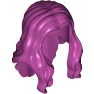 Hair Long Wavy with Centre Part