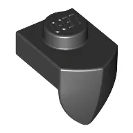 Plate Special 1 x 1 with Vertical Tooth