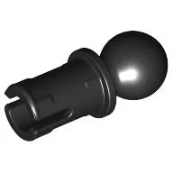 Technic Pin with Friction Ridges Lengthwise and Towball - Round Pin Hole