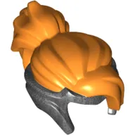 Hair and Tiara, Pearl Titanium Print