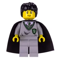 Tom Riddle, Yellow Skin, Slytherin Sweater with Crest, Cape