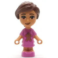 Olivia - Microdoll, Dark Pink Dress