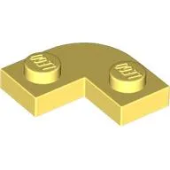 Plate Round Corner 2 x 2 with 1 x 1 Cutout