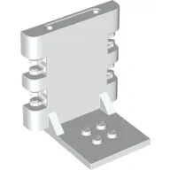 Hinge Bracket 4 x 5 x 5 Locking with 2 Fingers, Two on Each Side, 7 Teeth