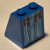 Slope 65° 2 x 2 x 2 with Bottom Tube with Trelawney Skirt and Belt Print