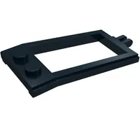 Animal / Creature Accessory, Horse Hitching, with 1 x 2 Studs, Hinge [2 Fingers]