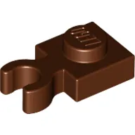 Plate Special 1 x 1 with Clip Vertical [Thick Open O Clip]