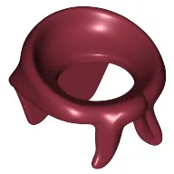 Minifig Neckwear Bandana Tied in Front