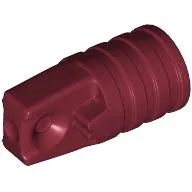 Hinge Cylinder 1 x 2 Locking with 1 Finger and Axle Hole On Ends [No Side Slots]