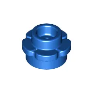 Plant, Flower, Plate Round 1 x 1 with 5 Petals