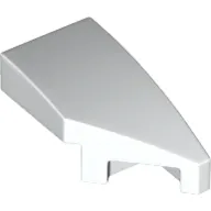 Brick Wedged, Curved 2 x 1 with Stud Notch Right