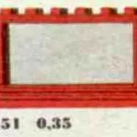 1 x 6 x 3 Window, Red or White
