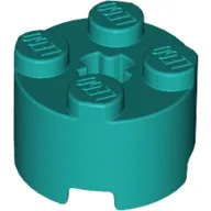 Brick Round 2 x 2 with Axle Hole
