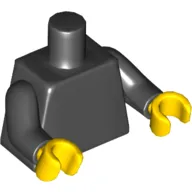 Torso, Black Arms, Yellow Hands [Plain]
