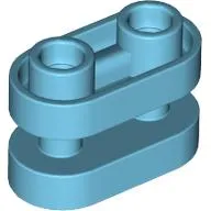 Brick Special 1 x 2 Rounded with Center Bars