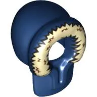 Hood Fur-lined with Tan and Brown Fur Print