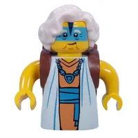 Mrs. Castillo, Light Aqua Dress