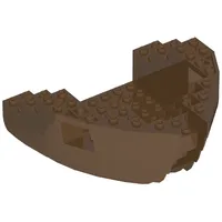 Boat Hull Section, Small Bow 12 x 12 x 5 1/3 with Dark Gray Top [Complete Assembly]