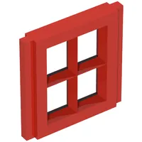 Window Pane 1 x 2 x 2 for Slotted Bricks