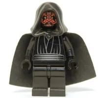 Darth Maul, Black Hood and Cape