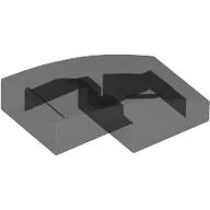 Brick Curved 2 x 1 No Studs [1/2 Bow]