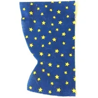 Duplo Curtain Right, with Yellow Stars Print