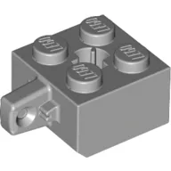 Hinge Brick 2 x 2 Locking with 1 Finger Vertical and Axle Hole [X Opening]