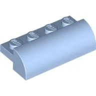 Brick Curved 2 x 4 x 1