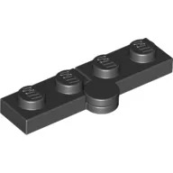 Hinge Plate 1 x 4 Swivel Top / Base - Solid Clip [Complete Assembly]