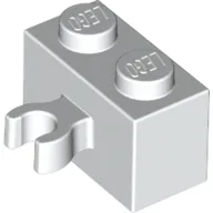 Brick Special 1 x 2 with Vertical Clip [Open O Clip]