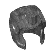 Helmet Space with Open Face Angular, Top Hinge