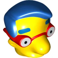 Minifig Head Special, Simpsons, Milhouse Van Houten