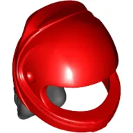 Hair and Helmet, Curly, Black Print