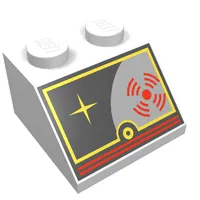 Slope 45° 2 x 2 with Space Display Print