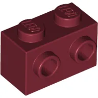 Brick Special 1 x 2 with 2 Studs on 1 Side