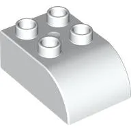 Duplo Brick 2 x 3 with Curved Top