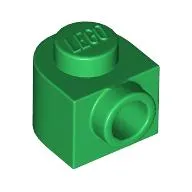 Plate 1 x 1 x 2/3 Half Round with Side Stud