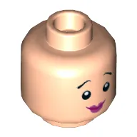 Minifig Head Wilma Flintstone