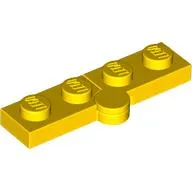 Hinge Plate 1 x 4 Swivel Top / Base - Hollow Clip [Complete Assembly]