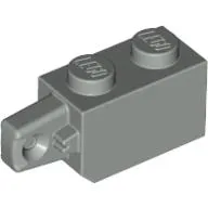 Hinge Brick 1 x 2 Locking with 1 Finger Vertical End
