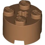 Brick Round 2 x 2 with Axle Hole