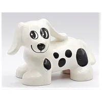 Duplo Animal Dog with Black Spots print (Spot)