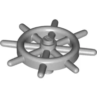 Boat / Ship Wheel / Helm with Slotted Pin